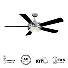 Find ellington ceiling fans at the lowest prices on ceilingfan.com! Span 5 Blades Reversible Motor Includes Light Kit White Ceiling Fan 52 In