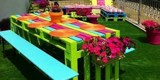 Resultado de imagen para muebles jardin palets