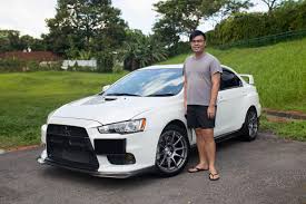 Joshua S Mitsubishi Lancer Evolution X Owners Rides Bridgestone Singapore