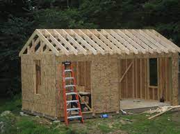 Their attractive garden shed is approximately 40 square feet of floor space inside the shed and ample headroom for storage of bicycles, a lawnmower, garden tools or play equipment. 390 Free Shed Plans Ideas Shed Plans Shed Shed Storage