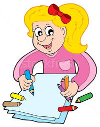 Read more imagini girls in creion / imagini pentru desene in creion simple | art, drawings, abstract. FatÄƒ Creioane Fericit Copil Vopsea Creion Ilustratie Vectoriala C Clairev 334141 Stockfresh