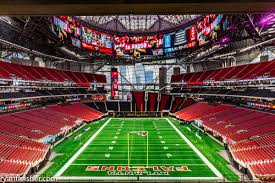 In this tuesday, april 25, 2017, photo, rapper t.i. Mercedes Benz Stadium Vs Georgia Dome Alexan Eav