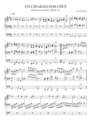 1 source for hot moms, cougars, grannies, gilf, milfs and more. 454 Cidadao Dos Ceus Ccb Sheet Music For Piano Solo Musescore Com