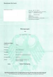 Wie Sie Ein Polizeiliches Fuhrungszeugnis Beantragen