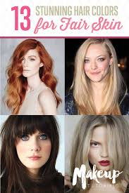 Hair Color Hair Color For Fair Skin Fascinating Blue Eyes