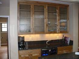 The rain glass used for cabinet doors is considered a 'decorative' glass and the pattern is more intricate, with finer lines and more interest. New Kitchen Addition Home Remodeling Boise Idaho