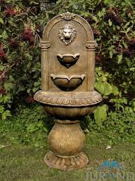 Springbrunnen Fontane Zierbrunnen Garten Deko 1046 Brunnen 103 Cm Steinguss Springbrunnen Garten Brunnen