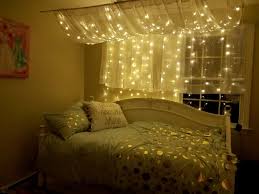 Netted fairy lights typically come in standard size, so they'll work best on larger items, such as ceilings and shrubs. Ceiling Decoration Fairy Lights Bedroom Trendecors