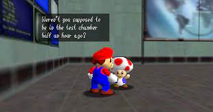 Half Life in Super Mario 64