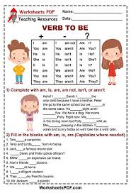 am is are grammar free printables worksheets pdf