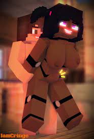 1boy 3d big breasts black hair black skin character d460bdenice  denice female iamcringe mine-imator minecraft nude purple eyes robot girl  sex doll straight tagme 