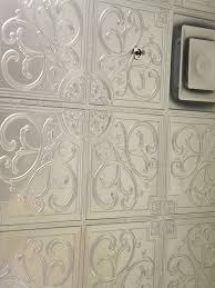 Pin By Wendy Smith On Ceilings Faux Tin Ceiling Tiles Ceiling Tiles Metal Ceiling Tiles