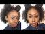 Black Hair Natural Bun Hairstyles