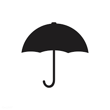 Black And White Umbrella Drawing Black Umbrella Sign On White Background Free Image By Rawpixel Com