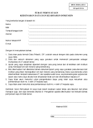Surat pernyataan keabsahan dokumen ut 2021 : Formulir Ut Sp Benardata Sahdok Am01 Rk04a Rii1