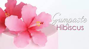 Gumpaste Hibiscus Flower Tutorial Youtube Fondant Flower Tutorial Sugar Flowers Tutorial Flower Tutorial