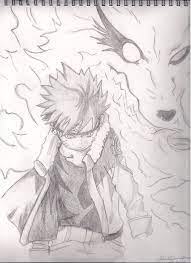 Drawing naruto and the 9 tailed beast in a split drawing! Nine Tailed Fox Naruto Naruto Drawings Nine Tailed Fox Naruto Naruto Sketch