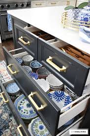 Organized Kitchen Drawers The Reveal Citrineliving Interior Design Kitchen Small Kitchen Drawer Organization Diy Kitchen Storage