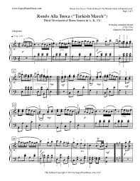 Our Edition Retains The Notes The Key Signature And The Time Signature Of The Original Piece Written By Mozart Piano Sheet Piano Sheet Music Classical Piano