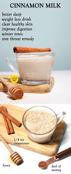 Cinnamon Milk Recipe And Benefits Milk Recipes Cinnamon Milk Tea Recipes