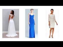 Es perfecto tanto para bodas religiosas si lo acompañas de velo como para bodas. Vestidos De Novia Sencillos Para Boda Civil Youtube