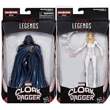 Hasbro Marvel Legends Cloak And Dagger Set Of 2 Shopee Indonesia