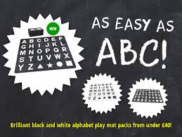 These foam letter mats are the same mats that you get when you buy a complete foam alphabet mat set. As Easy As Abc Soft Floor Kids Launch New Black White Alphabet Play Mat Range Soft Floor Kids