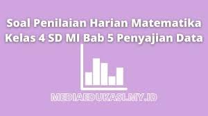 Penilaian harian matematika kelas 8 semester 1. Soal Penilaian Harian Matematika Penyajian Data Kelas 4 Sd Mi Media Edukasi