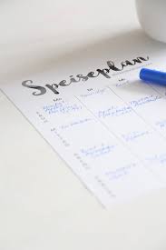 A Lovely Journey Einfach Familie Leben Planer Einkaufsliste Vorlage Wochen Planer