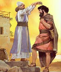 Profeta Samuel Unge A Saul Profeta Samuel Biblia Imagen Imagenes Religiosas