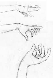 The palm will generally be wider towards the thumb and narrower towards the pinky finger. How To Draw Reaching Hands Google Search Reaching Out Drawing Hand Drawing Reference How To Draw Hands