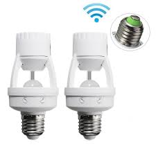 E27 Infrared Pir Motion Sensor Light Bulb Switch Holder Converter Sale Banggood Com