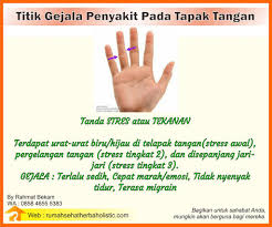 Ganesja harimurti spjp mengatakan, penyakit jantung bawaan pada bayi kerap tidak disadari masyarakat awam karena gejalanya tidak kasat mata. Titik Gejala Penyakit Pada Tapak Tangan Rumah Sehat Herba Holistic