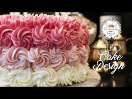 Gâteau basque à la crème. Comment Faire Un Rose Layer Cake Creme Chantilly Mascarpone Youtube Decoration Gateau Cake Design Decoration Cupcake