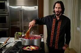 Keanu Reeves Cooking | TikTok