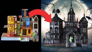 Diy Haunted House Using Trash Trash To Treasure Ep 1 Halloween Edition Haunted House Diy Haunted House Halloween Fireplace