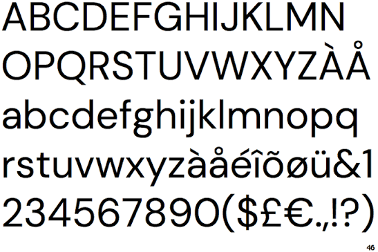 Font DM Sans đẹp 01