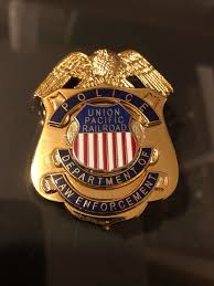 Union Pacific Railroad Police 150 Year Anniversary Police Badge Police Officer Badge Fire Badge