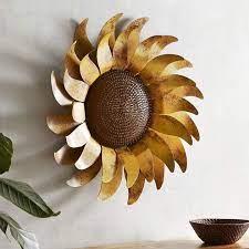 Pier 1 Imports Sunflower Metal Wall Decor Sunflower Wall Decor Sunflower Wall Art Metal Sun Wall Art