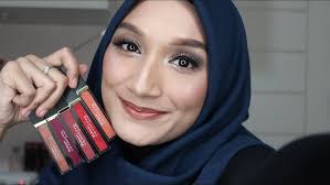 Ulas dan Oles Purbasari Hi Matte Lip Cream Shimmer Finish