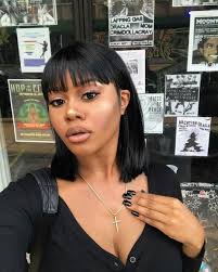 Blunt Bob With Semi Wispy Bangs Short Hair Images Wig Hairstyles Pretty Ponytails