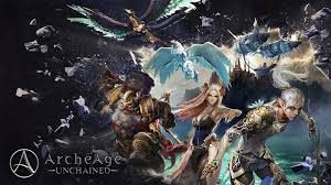 Pin By Ingamemall On Archeage Medieval Fantasy Game Logo Design Most Played
