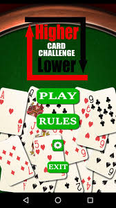Higher or lower card game. Higher Lower Card Game Challenge For Android Apk Download