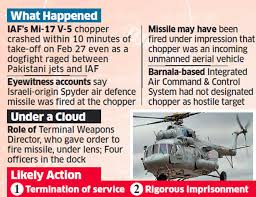 indian air force budgam chopper incident officers could