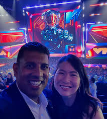 It's been quite the birthday week for my wife, Diane. A special dinner with  friends followed by a surprise trip to the VMA's. Thanks to all who helped  make this week special.