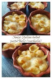 Cheesy Conchiglie Pasta Al Forno Baked Pasta Shells The Pasta Project Recipe Recipes Al Forno Recipe Food
