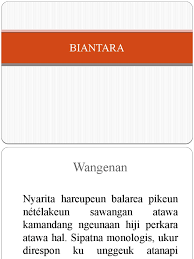 Biantara nya éta nyarita hareupeun jalma loba pikeun maksud jeung tujuan nu tangtu. Biantara Pdf