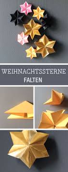 Weihnachtssterne Aus Papier Selbermachen Craft Christmas