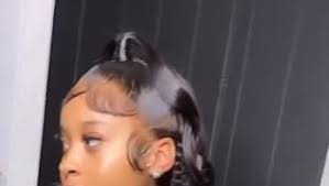 Amazon.com : Annarily 28 Inch Body Wave 360 HD Transparent Lace Front Wig