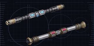 Darth vader and luke skywalker engage in a lightsaber battle in star wars: Double Bladed Lightsaber Wookieepedia Fandom